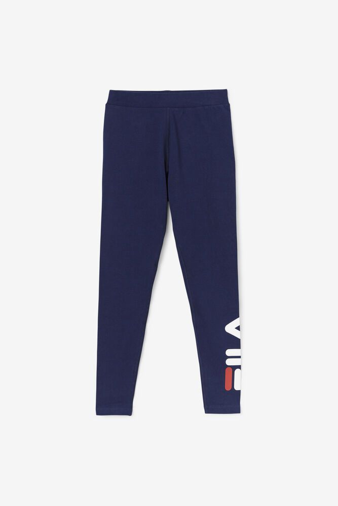 Fila Legging Damske Elora Námornícka Modrá - RDJIX3672